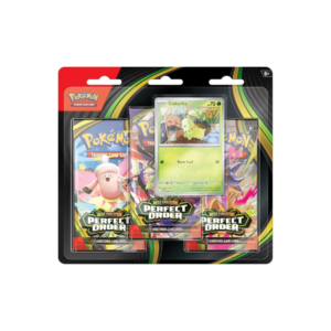 Perfect Order 3 Pack Blister [Chikorita] - ME03: Perfect Order (ME03)