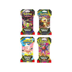 Perfect Order Sleeved Booster Pack Art Bundle [Set of 4] - ME03: Perfect Order (ME03)
