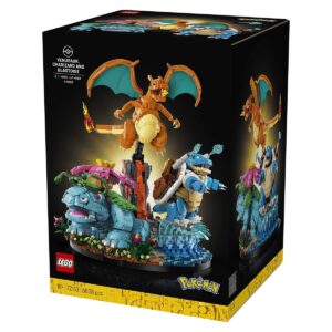 Venusaur, Charizard & Blastoise
